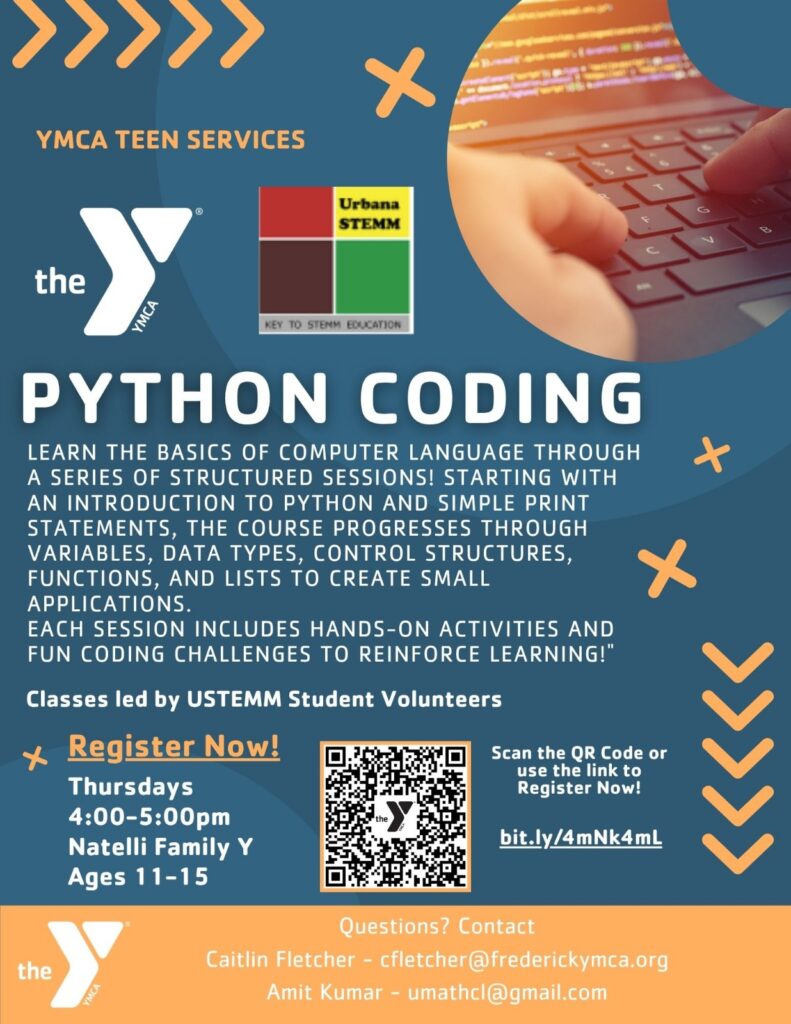 Python Coding Class – Urbana STEMM