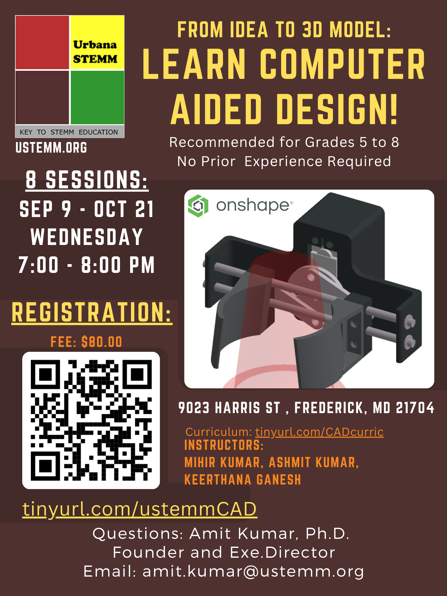 🚀 Computer Aided Design (CAD) Workshop – From idea to 3d Model!