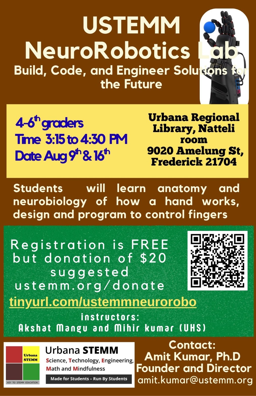 🧠 USTEMM NeuroRobotics Lab
